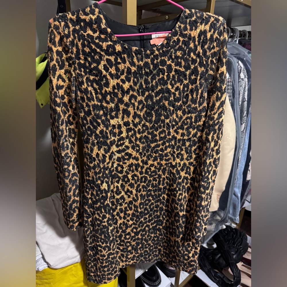 RODARTE for Target lace leopard dress with bows